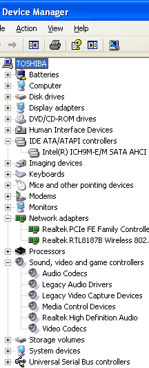 Device Manager Hp G7000 Xp Installation completed.